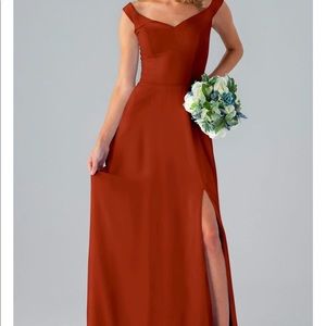 NEW Kennedy Blue Haley Cinnamon Bridesmaid Dress